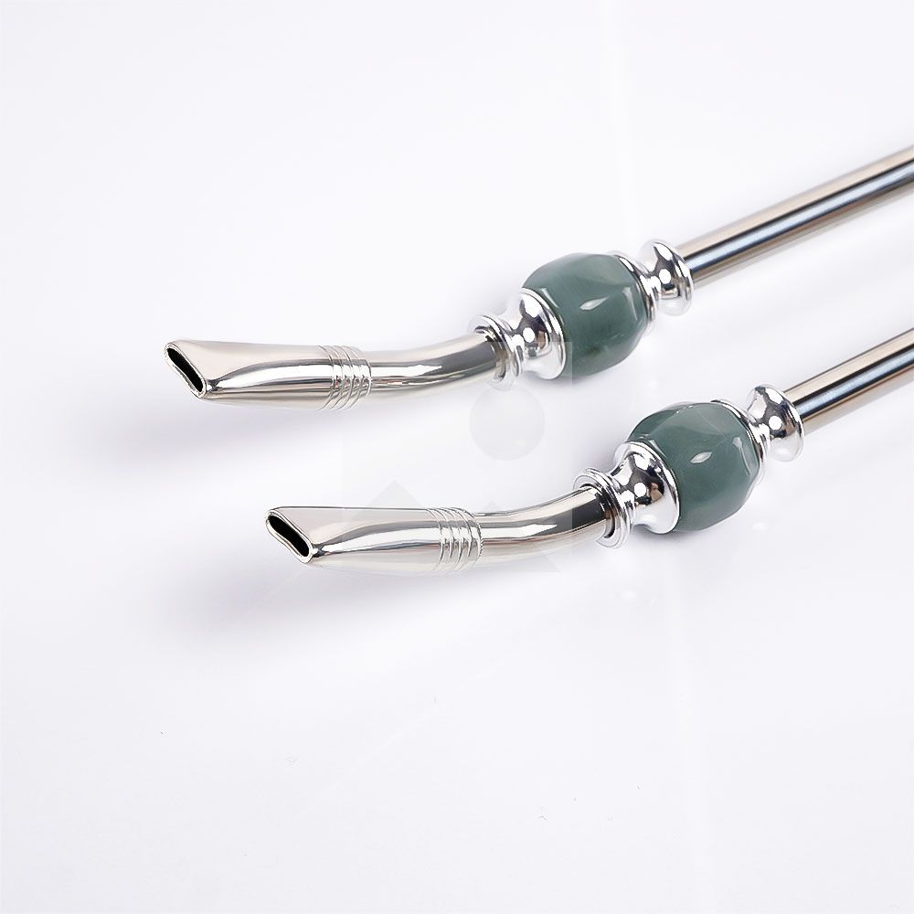 2025 Argentine Detachable Tea Straws 304 Stainless Steel Straws Yerba Mate Water Tea Drink Bombilla with Filter Cleaning brush
