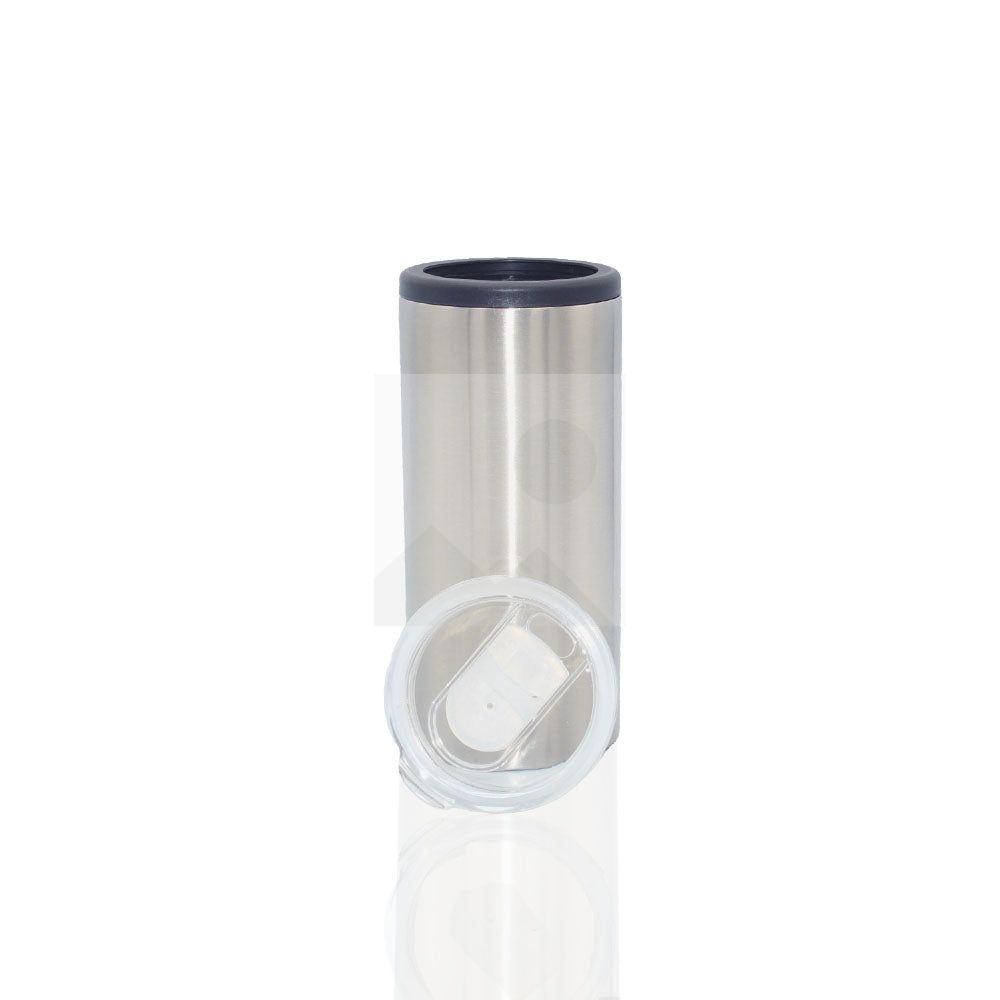 NEW 12oz Slim Can Cooler / Skinny Tumbler Combo
