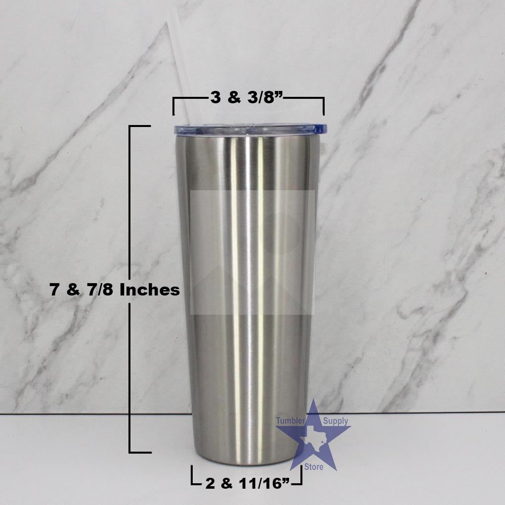22oz Slim Tumbler Straight cup