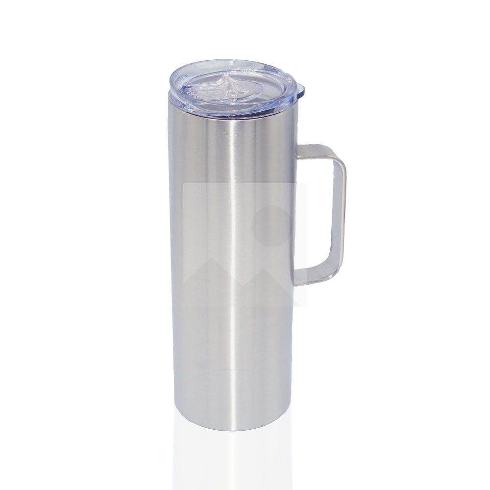 20oz Straight Skinny Tumbler with Handle