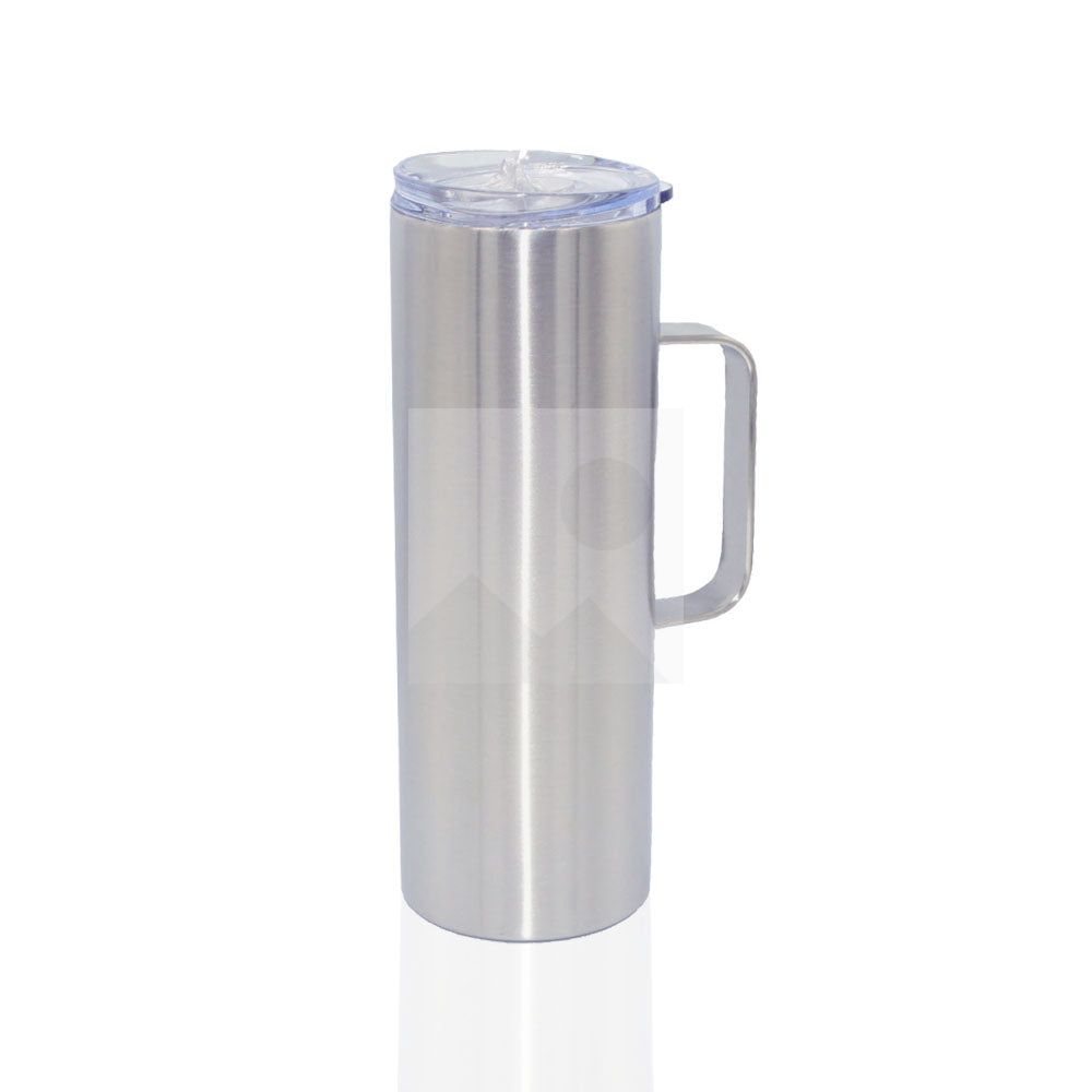 20oz Straight Skinny Tumbler with Handle
