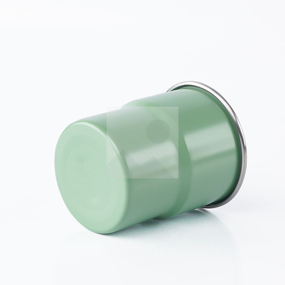 300ml Stainless Steel Cup - Reusable Metal Cups - Stackable Glasses - Camping, Hiking, Outdoor Activities, Party - Small Children Applicable - BPA Free