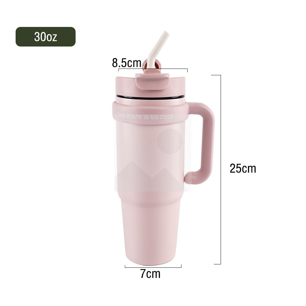 HOT 30oz  tumbler stainless Steel  900ml Water bottle 100% leakproof 2 in 1  lid Magnetic cap Sport  thermos Milk Water Bottle