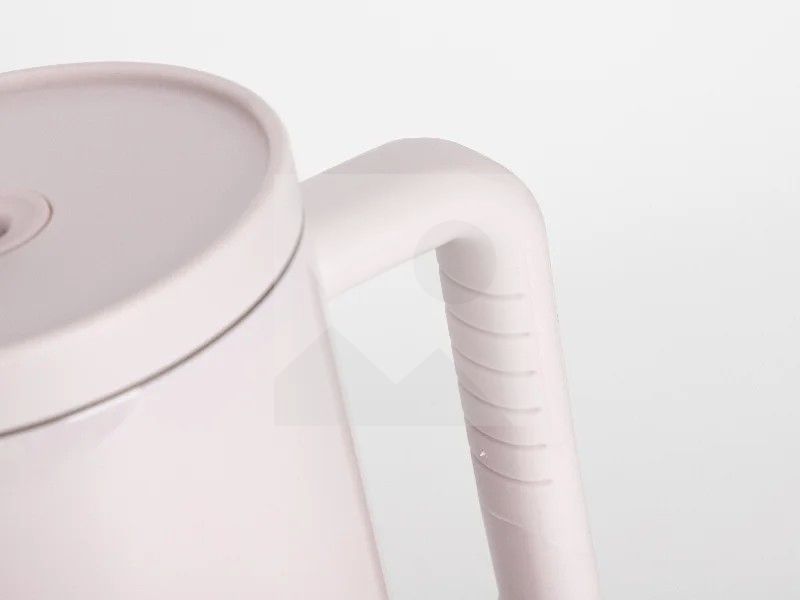 40oz/1200ml Stainless Steel Travel Tumbler with Soft Grip Handle & Straw