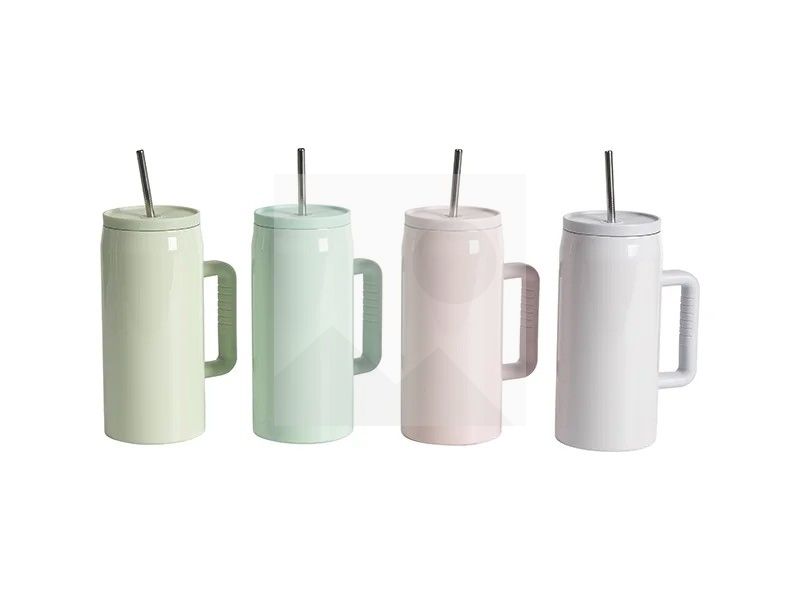 sublimation 40oz/1200ml Stainless Steel Tumbler with Soft Grip Handle