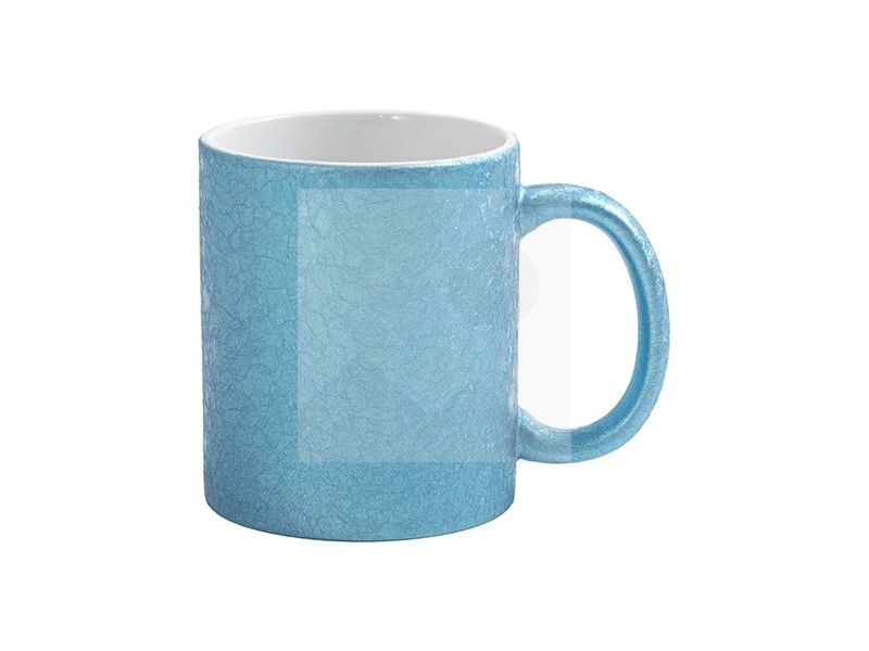 Sublimation Blanks 11oz Crackle Finish Ceramic Mug