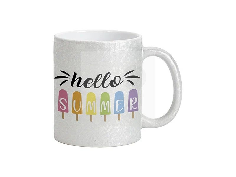 Sublimation Blanks 11oz Crackle Finish Ceramic Mug