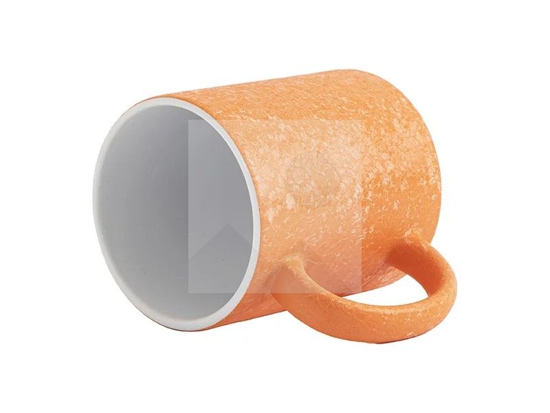 Sublimation Blanks 11oz Crackle Finish Ceramic Mug