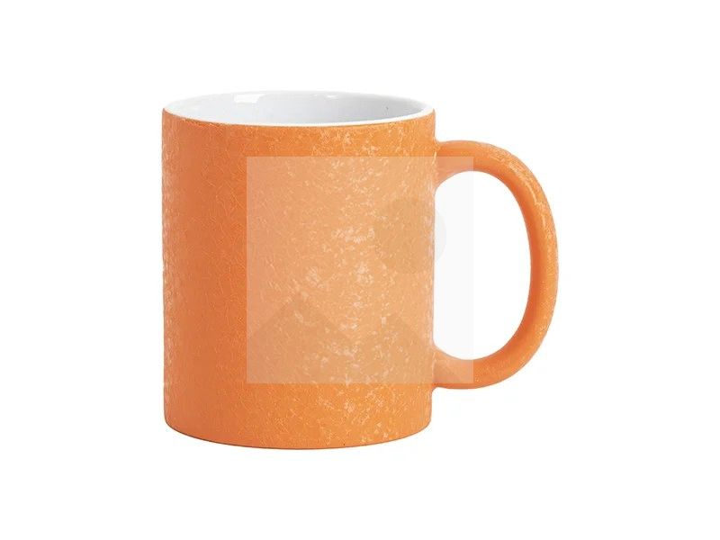 Sublimation Blanks 11oz Crackle Finish Ceramic Mug