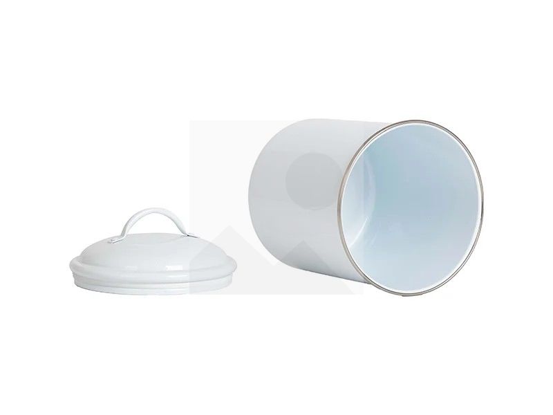 Sublimation Tin Canister w/ Lid(φ11.3*17cm,white)
