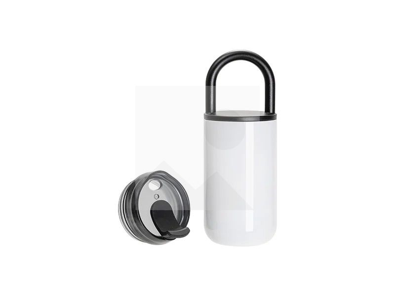 13oz/400ml Sublimation Blanks Portable Lid Stainless Steel Tumbler