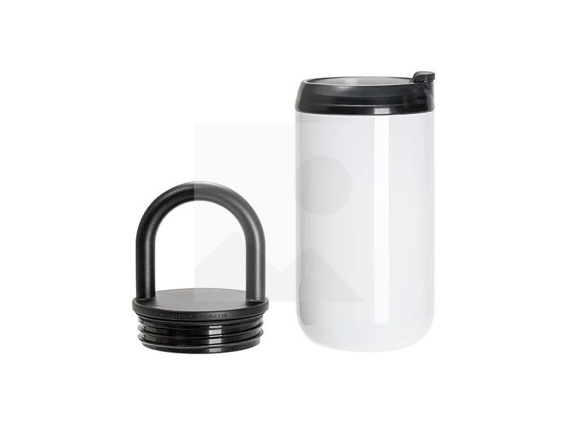 13oz/400ml Sublimation Blanks Portable Lid Stainless Steel Tumbler