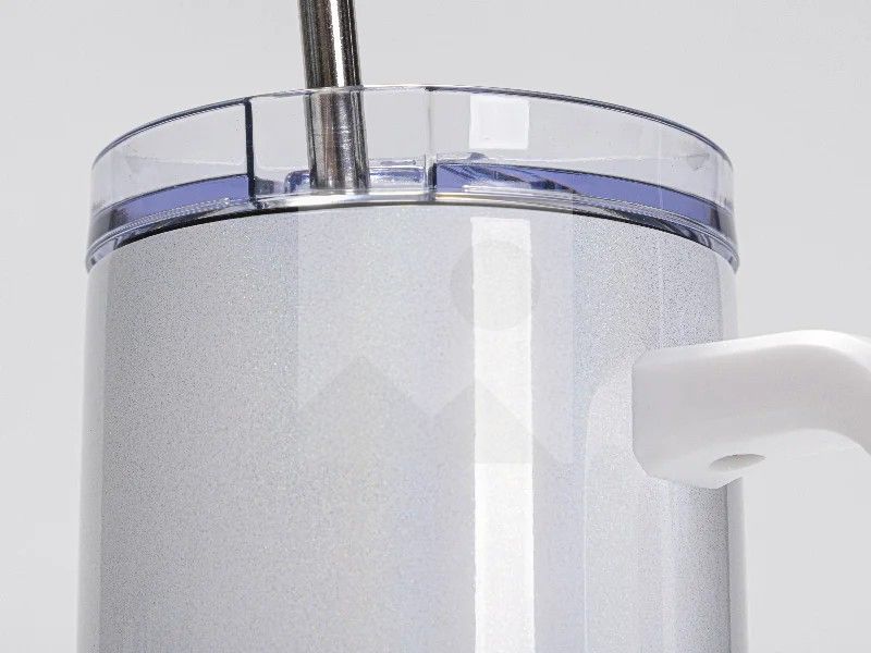 40oz/1200ml Sublimation Blanks Stainless Steel Wine Barrel Tumbler with Slide Waterproof Lid & Straw