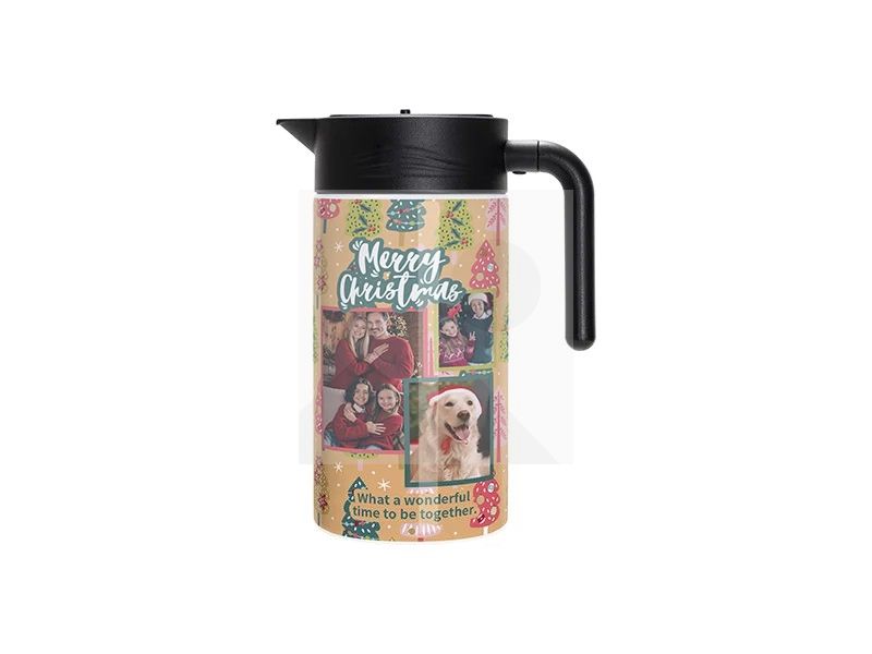 50oz/1500ml Sublimation Blanks Sublimation Thermal Coffee Carafe Pot