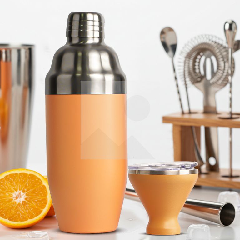 Bar Shakers 8oz 17oz Wholesale 304 Stainless Steel Shaker Wine Set Bartender Set Shaker Cocktail Shaker Set Customized